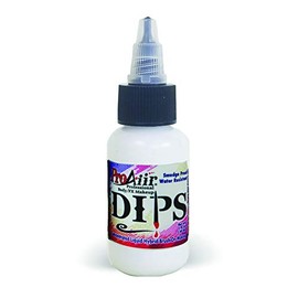ProAiir Face and Body Painting Makeup - Brush on DIPS 1oz (30ml) White