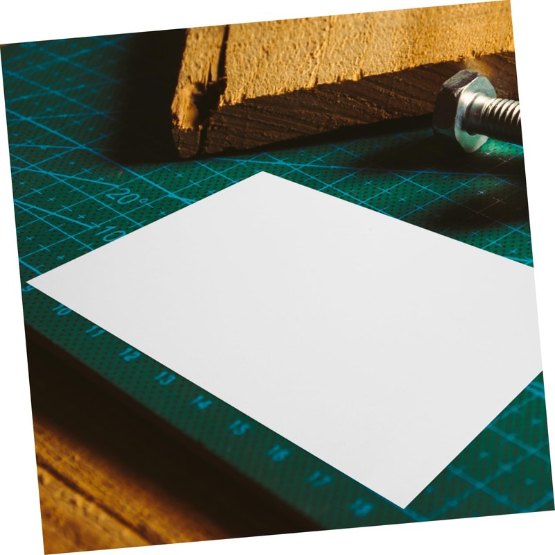 BUGUUYO Blank Aluminum Plate 2pcs Aluminum Sheet Metal for DIY