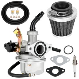 YOXUFA PZ19 19mm Carburetor Carb Cable Choke for Sunl Roketa TaoTao Kazuma Loncin Kayo Fox Kandi Baja SSR 50 70 90 110 125cc ATV Quad 4 Wheeler Pit Dirt Bike Go Kart Cart Moped Parts