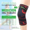 1 Par Rodilleras Elásticas Deportivas Compresion Para Gym