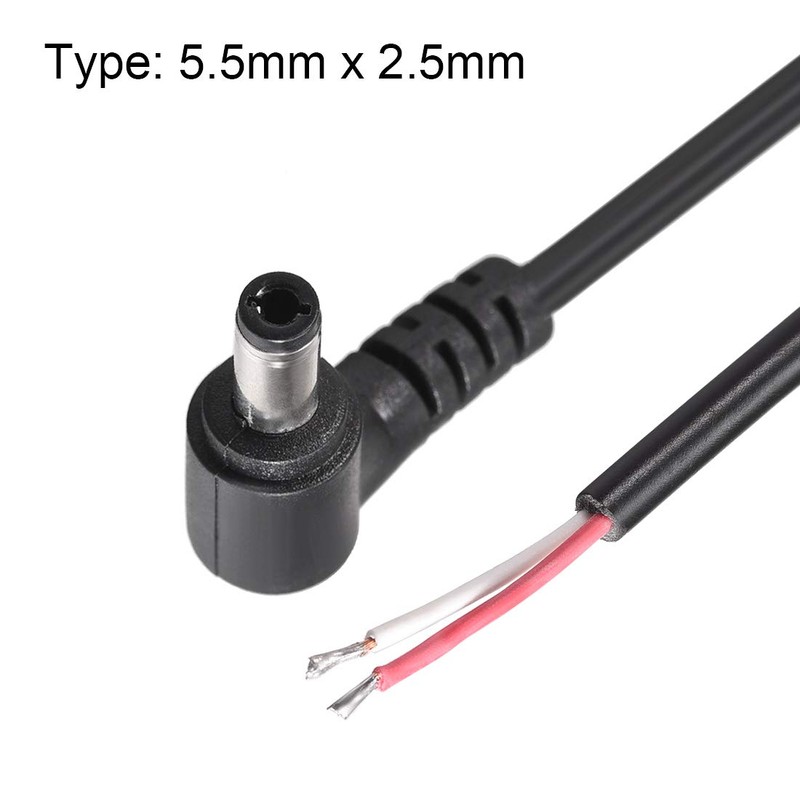 uxcell DC Power 5.5mm x 2.5mm 4A 30cm Length Barrel
