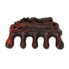 Meridians Comb Static Free 5 Teeth Head Scalp Composite Wood