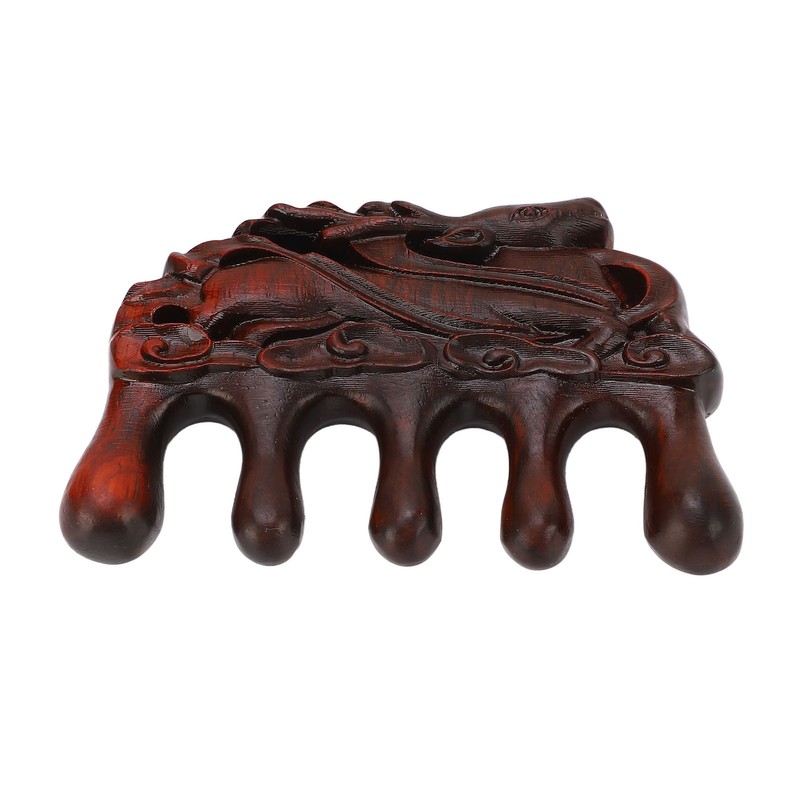 Meridians Comb Static Free 5 Teeth Head Scalp Composite Wood