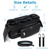 Accmor Universal Stroller Organizer with Insulated Cup Holder Detachable Phone