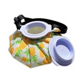 Geeloa Ice Bag Ice Bag Golf 2.8 inches (7.3 cm) Large Diameter Icing Bag for Cold and Hot Water Leak Prevention Sports Cooling Cooling Cooling Summer Heat Prevention Goods (9 inch) 43.3 inches (110 cm