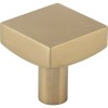 Jeffrey Alexander Satin Bronze Kitchen Cabinet Square Knob Bathroom Pull