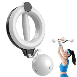 Minezaki Double Arm Slimmer, Diet Equipment, New Summer Design, White, Forearm Muscle Training, Muscle Training Goods, Wrist Strengthening, Grip Strength Training, 360° Rotation, Can Be Used At Home