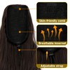 Cephermer Ponytail Extension 24'' Long Wavy Drawstring Pony Tails Hair