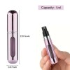 Unbranded 3 Pcs Travel Portable Mini Refillable Perfume Atomizer Bottle