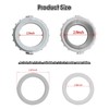 UCEDER 2 Pack Spa Hot Tub Heater Split Nut Unions