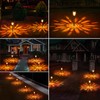 FIFlying Solar Light Outdoor 8 Pack Flame Solar Lamp Garden