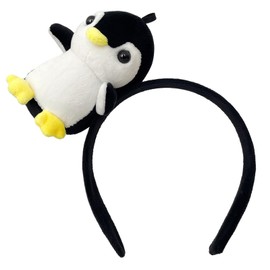 Ubxvamm Lovely Marine Theme Plush Headband Cartoon Hairhoop Female Face Washing Hairband Birthday Headpiece Party Accessories