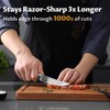 Steak Knives Set of 8, 5 Inch Non Serrated Steak
