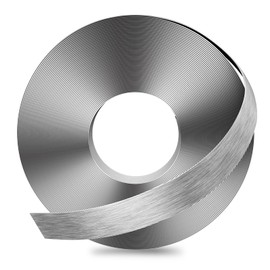 GSCIT Club Grey Silver Edge Banding, 3/4 Inch x 25ft Aluminum Brushed Edge Banding PVC Edge Trim for Cabinet Repair Furniture