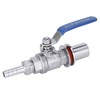 304 Stainless Steel Female Thread 1/2in Beer Kettle Ball Valve