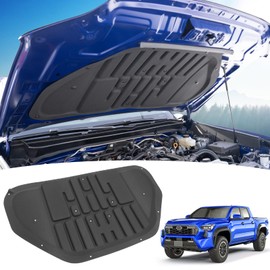 Titibett Hood Insulation Liner Fits for 2024-2025 Toyota Tacoma 2025 Toyota 4Runner Hood Heat Shield Engine Soundproof Cover Noise Reduction Compatible with Tacoma 4Runner Accessories Hood Protector