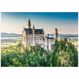 MyPuzzle Neuschwanstein Castle, Bavaria, Germany - Premium 1000 Piece Puzzle - MyPuzzle Special Collection by Puzzle Galaxy