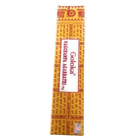 GOLOKA Goloka Nag Champa Incense, 16 GR
