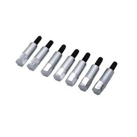 TAKPART 8Pcs Valve Cover Bolt Set Chrome Stud Kit Compatible for Chevy 283 305 327 350 383 SBC