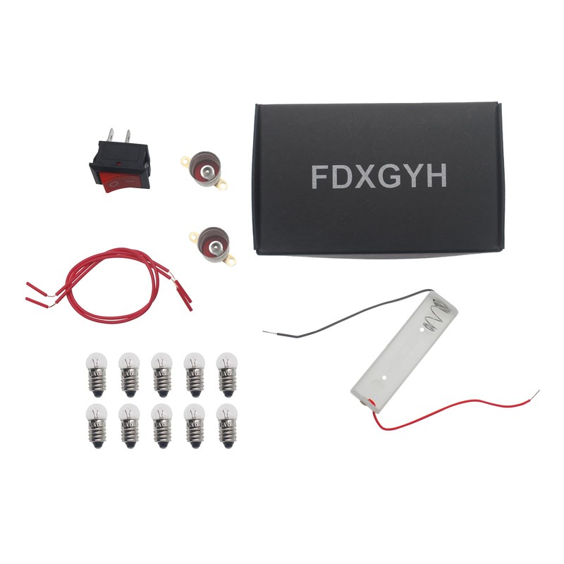FDXGYH 1 Pack Electrical Circuit Experiment Kit DIY Circuit Experiment