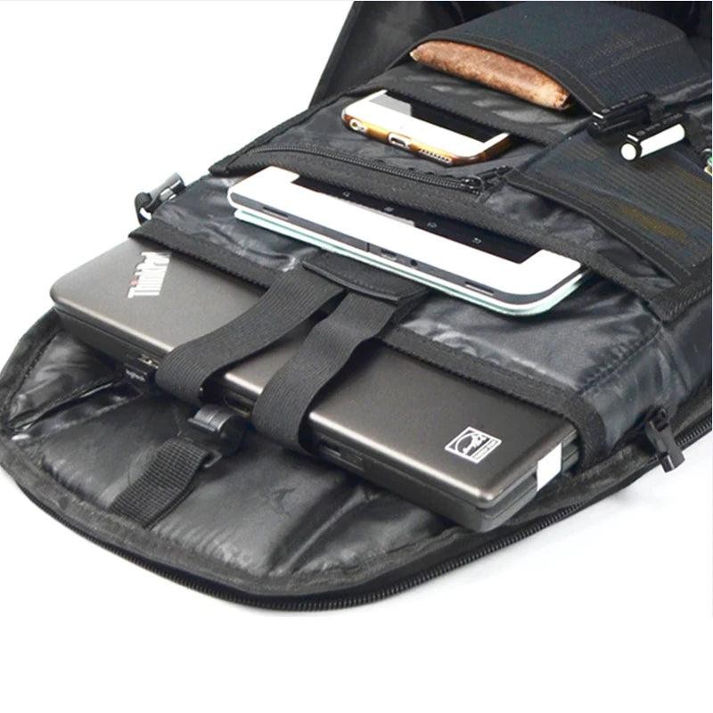 Motocentric hard shell Motorcycle Backpack - Color Name: Black