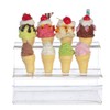 Melody Jane Dolls Houses Ice Cream Cones & Display Stand