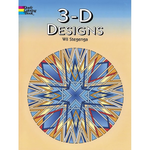3-D Designs Coloring Book