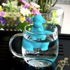2Pcs Cute Cartoon Monkey Shape Silicone Tea Filter Infuser Strainer