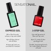 Sensationail Express Gel Nail Polish - At Home Gel Quick-Cure