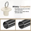 sourcing map 10Pcs Roller Shades End Cap Cover, Sun Shades