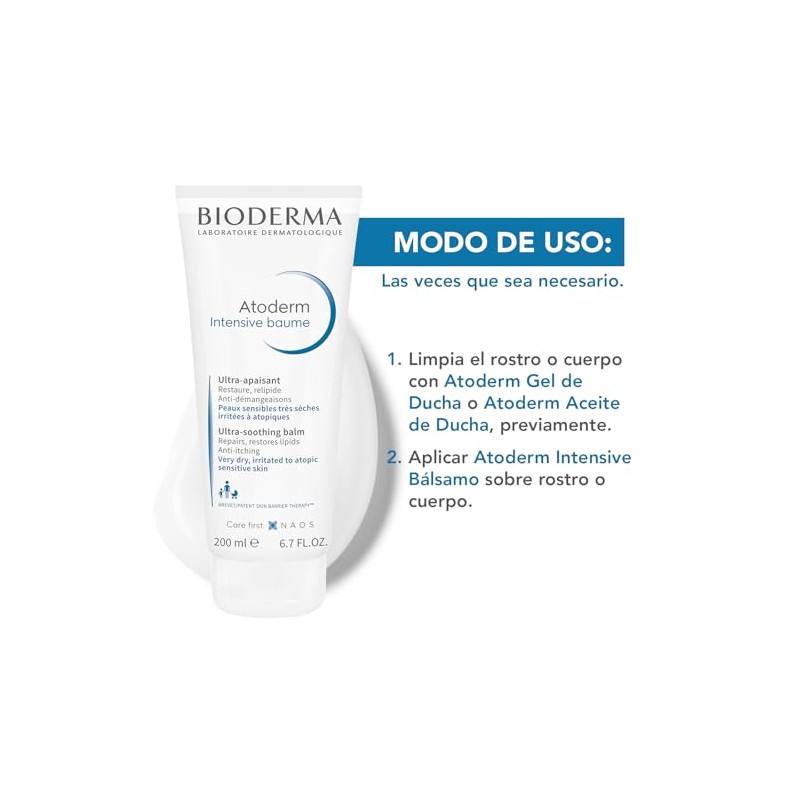 Bioderma Atoderm Intensive Bálsamo Calmante, 200 Ml