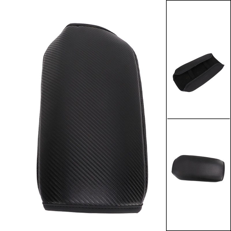 Center Console Armrest Box Cover Artificial Leather Replacement for Outlander