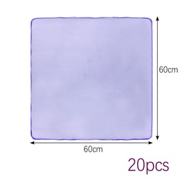 Vikrami lighting Pack of 20 Juggling Cloths, Dance Cloths, Colourful Cloths, Rhythmic Play Towels for Sensory Tool, Dancing Juggling, 60 x 60 cm