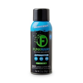 FunkAway Automotive Full-Release Odor Blaster Aerosol Spray, 2 oz., Extreme Odor Eliminator Spray for Cars, SUVs, Trucks and RVs, Deodorizer Lasts Up to 30 Days with Immediate Results