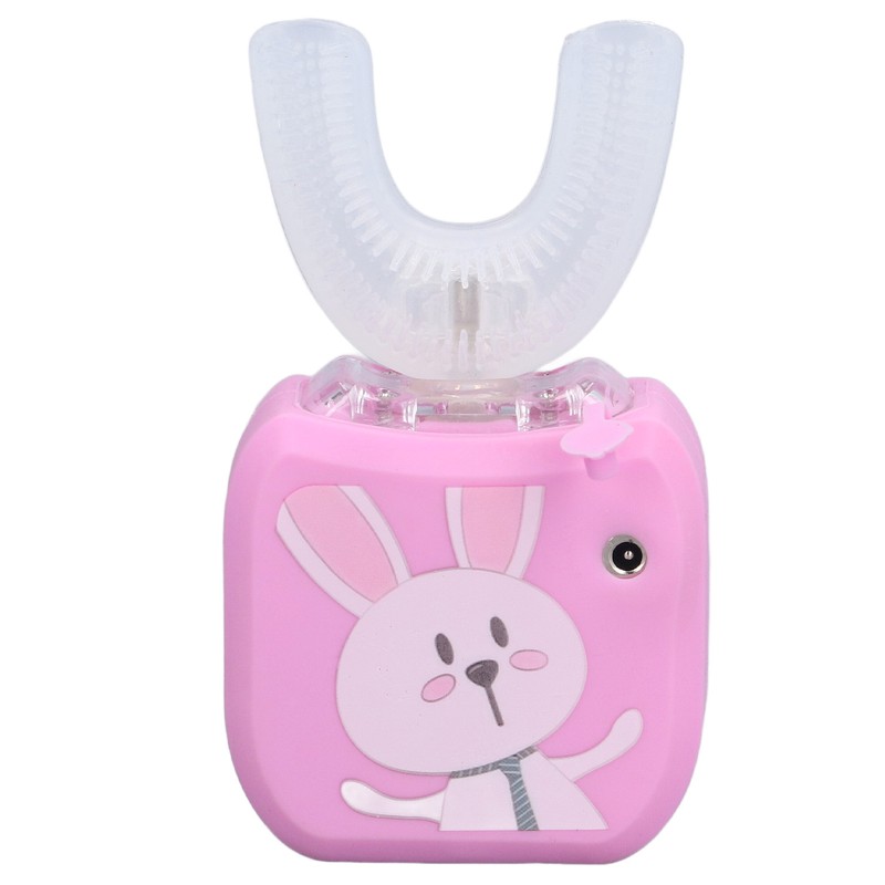 U Shape Ultrasonic Toothbrush IPX7 Waterproof 360° Oral Clean Kids