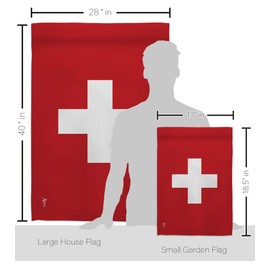 FIFA World Cup Flags Switzerland Wall Decor Room Patio Porch Lawn Garden Flag Outdoor Decorations Indoor Tapestry Yard Signs Art Swiss Sports Fan Gifts Team Trophy Soccer Game Football Made in USA