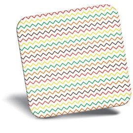 Destination Vinyl ltd Fridge Magnet - Cute Colourful Line Pattern Print Modern for Office, Cabinet and Whiteboard, Magnetic Stickers, 44770