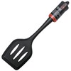 Chef Craft Premium Silicone Spatula/Turner, 11.75 inch, Black