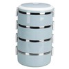 Portable 304 Stainless Steel Bento Lunch Box Thermal Cylinder Lunch