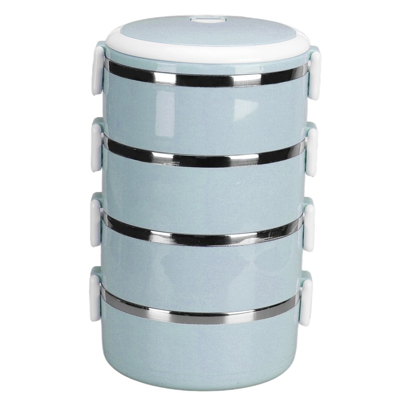 Portable 304 Stainless Steel Bento Lunch Box Thermal Cylinder Lunch
