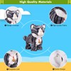 Marsjoy Interactive Plush Cat, Plush Toys, Grey Robot with Touch