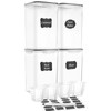 M MCIRCO Extra Large 7qt / 6.5L/220oz Tall Food Storage