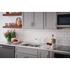 Moen Brecklyn Glacier White One-Handle Single-Hole Kitchen Faucet with Pull-Out