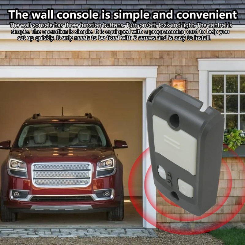 Xspeedonline Wall Mount Garage Opener Console Replacement for Genie Series