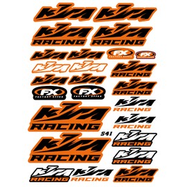Sticker KTM - Motorcycle Decal for KTM - Quad KTM Sticker - Motocross Decal for KTM - Motorcycles, Cars, Helmets, Notebook for Computers and Other Items (41)