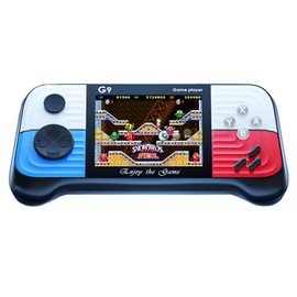 Retro Mini Video Games Portable Handheld Games，Handheld Game Console with Classical FC Games 3.0" Color Screen，Birthday for Boys Girls and Adults (Red&Blue)