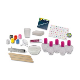 SES Creative Explore - Nail Studio Lab - Nail Polish for Kids - Make Nail Polish - Paint and Decorate Nails - STEM Toy - Experiment Boxes