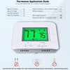 Upgraded Non Programmable Thermostats for Home 1 Heat/1 Cool Single