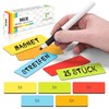 2DOBOARD Magnetic Strips Writeable - 7.5 cm x 2.5 cm