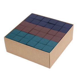 Billiards Pool Chalk Holder Cover, 72PCS Aluminum Billiards Magnetic Holder Chalks Carrier Cases, Squared Chalking Powder Cover for Snooker, Stylish